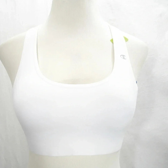 SMALL Champion B9504 Absolute Racerback Sports Bra White NWT - Picture 5 of 8